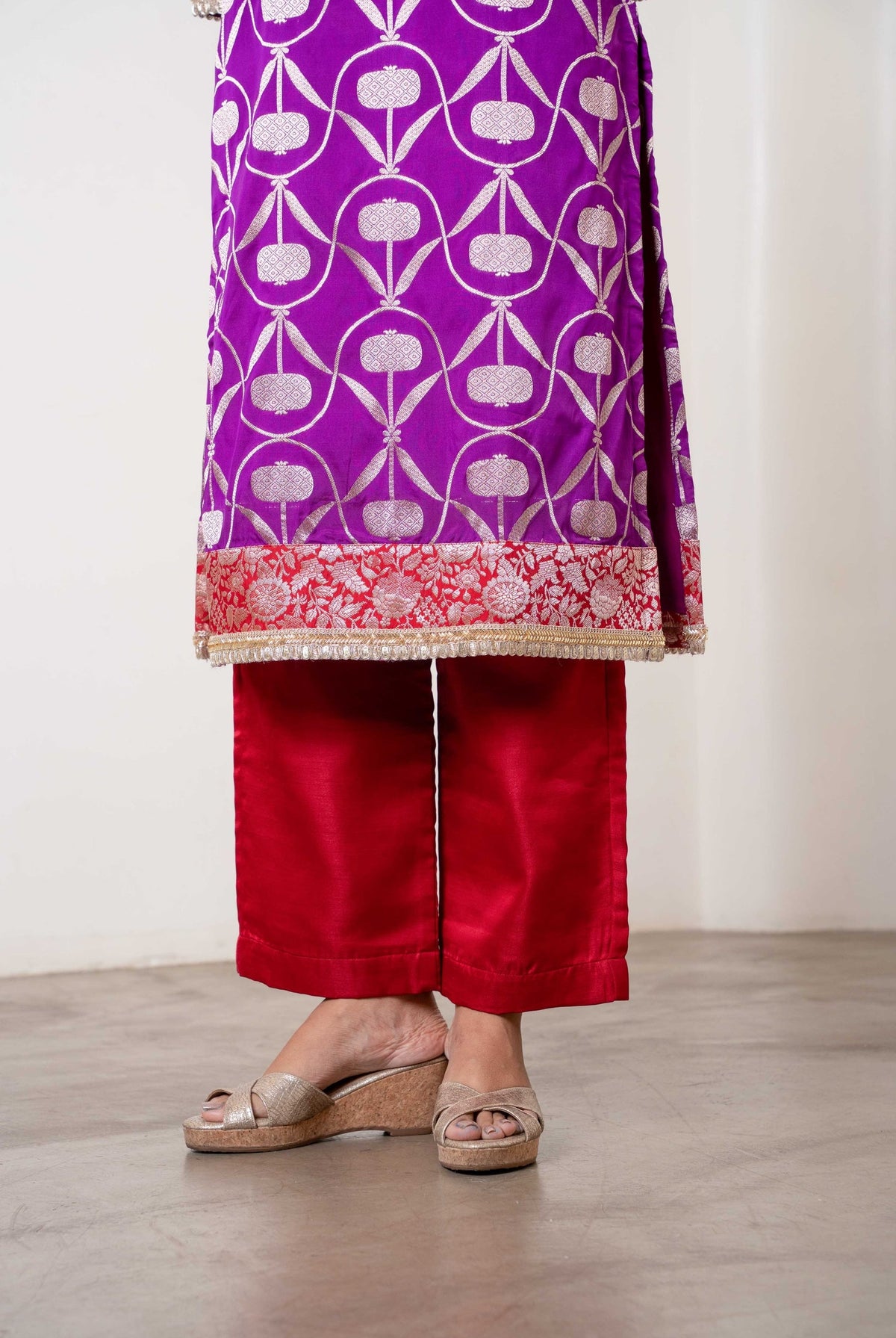 Masoom Kurta Set Purple - CiceroniKurta Set, Festive WearShriya Singhi