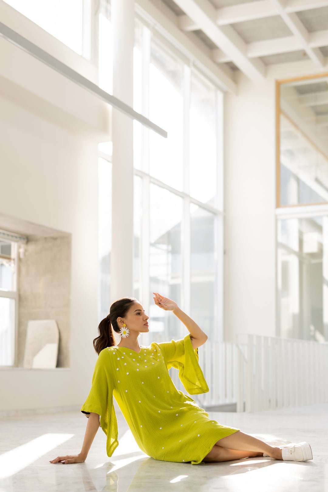 Matcha Green Dress - CiceroniDressesSilai Studio