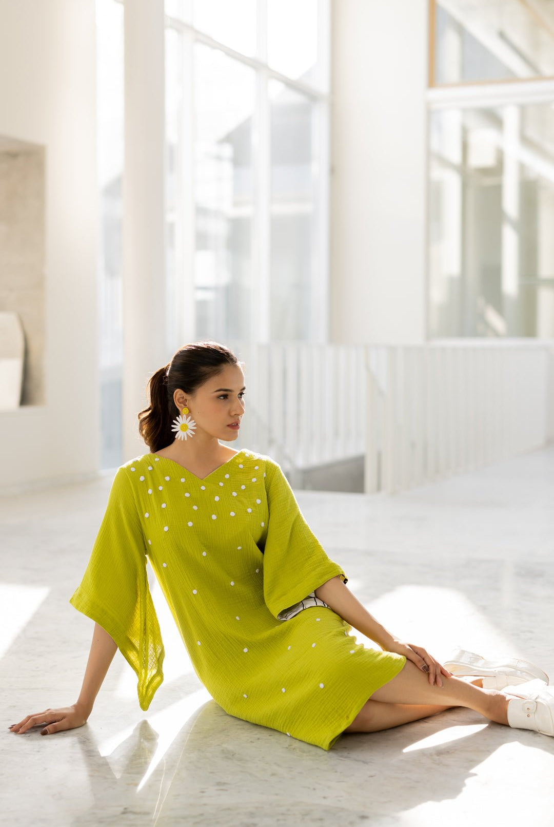 Matcha Green Dress - CiceroniDressesSilai Studio