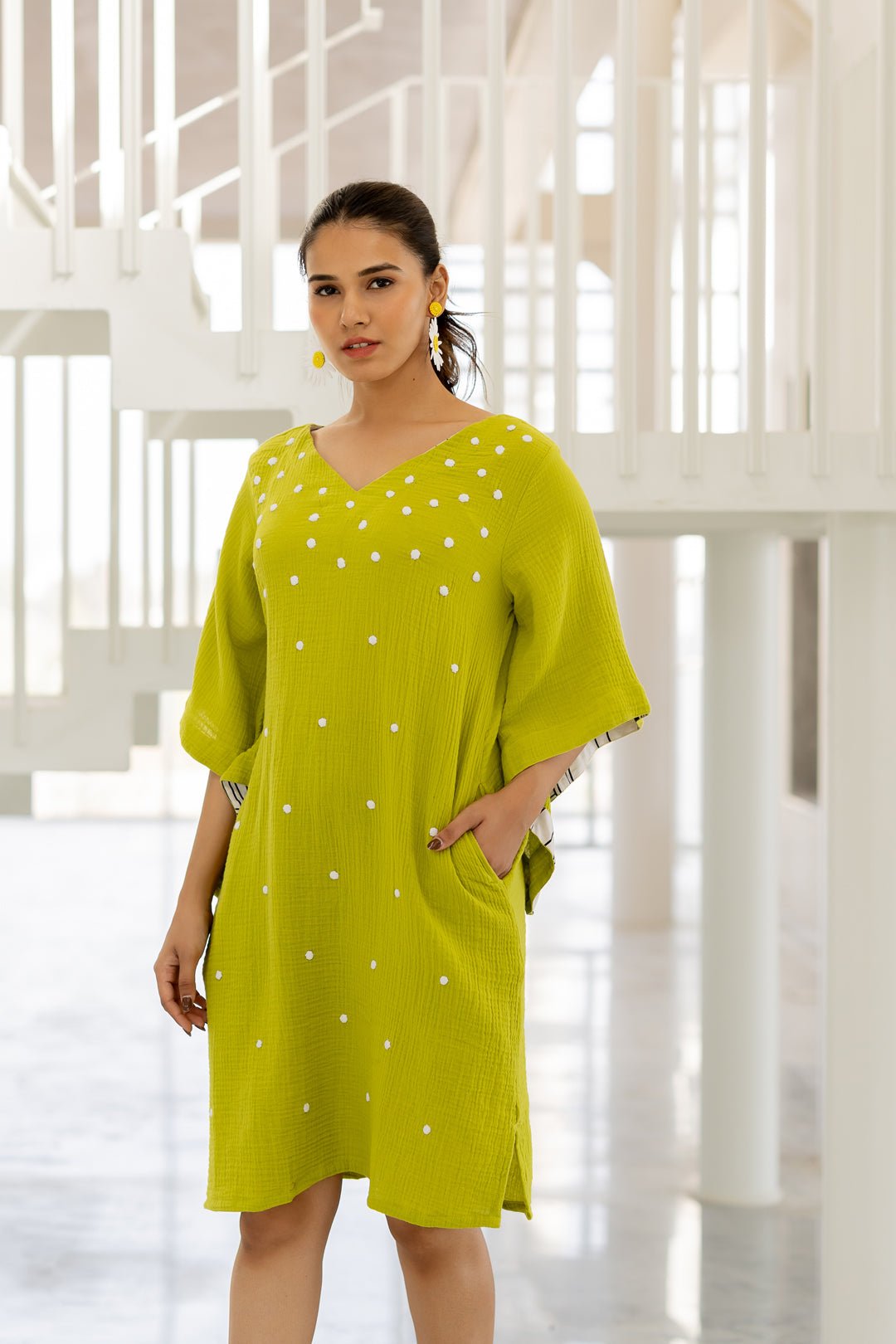 Matcha Green Dress - CiceroniDressesSilai Studio