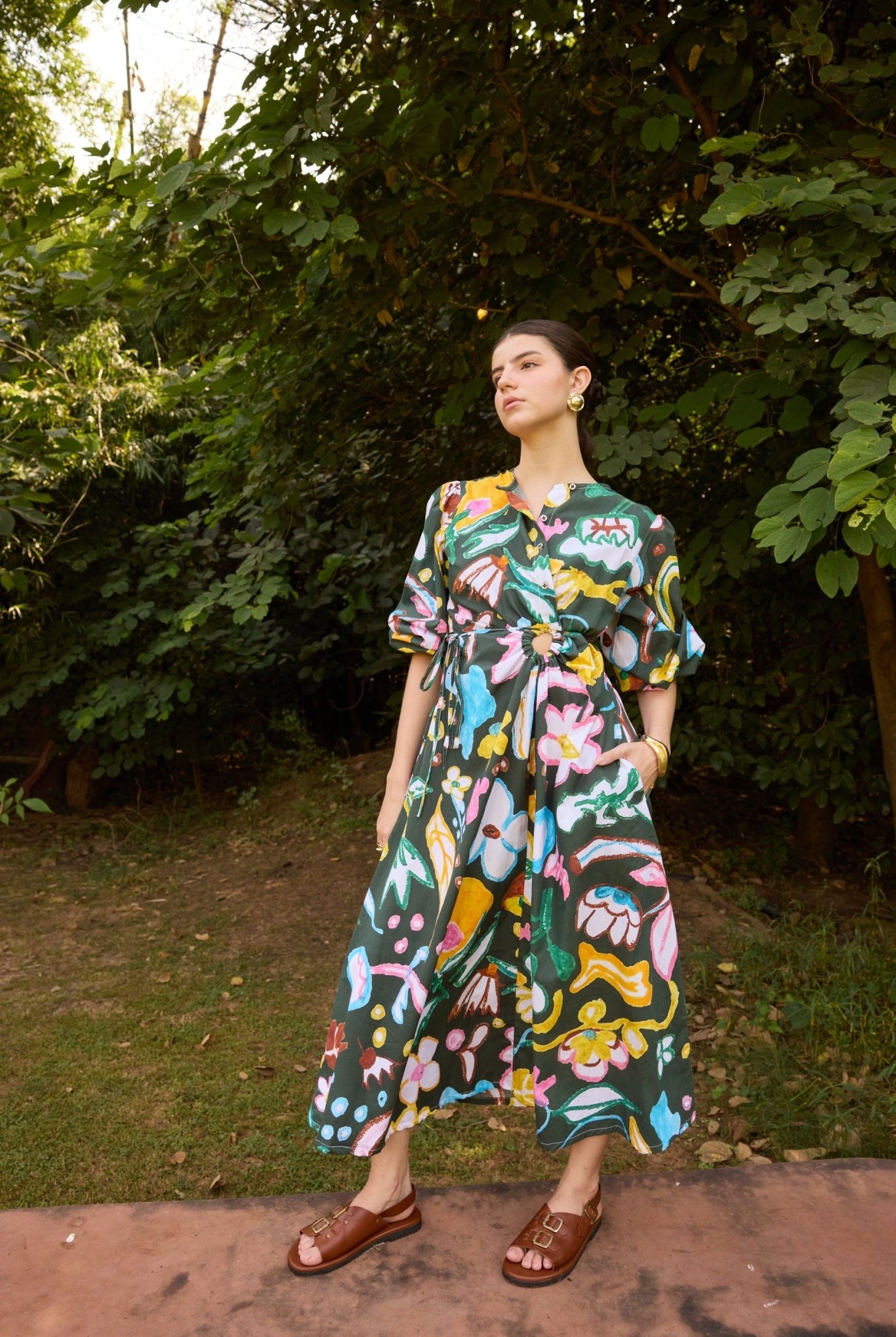 Matera Midi Dress - CiceroniDressesHappi Space