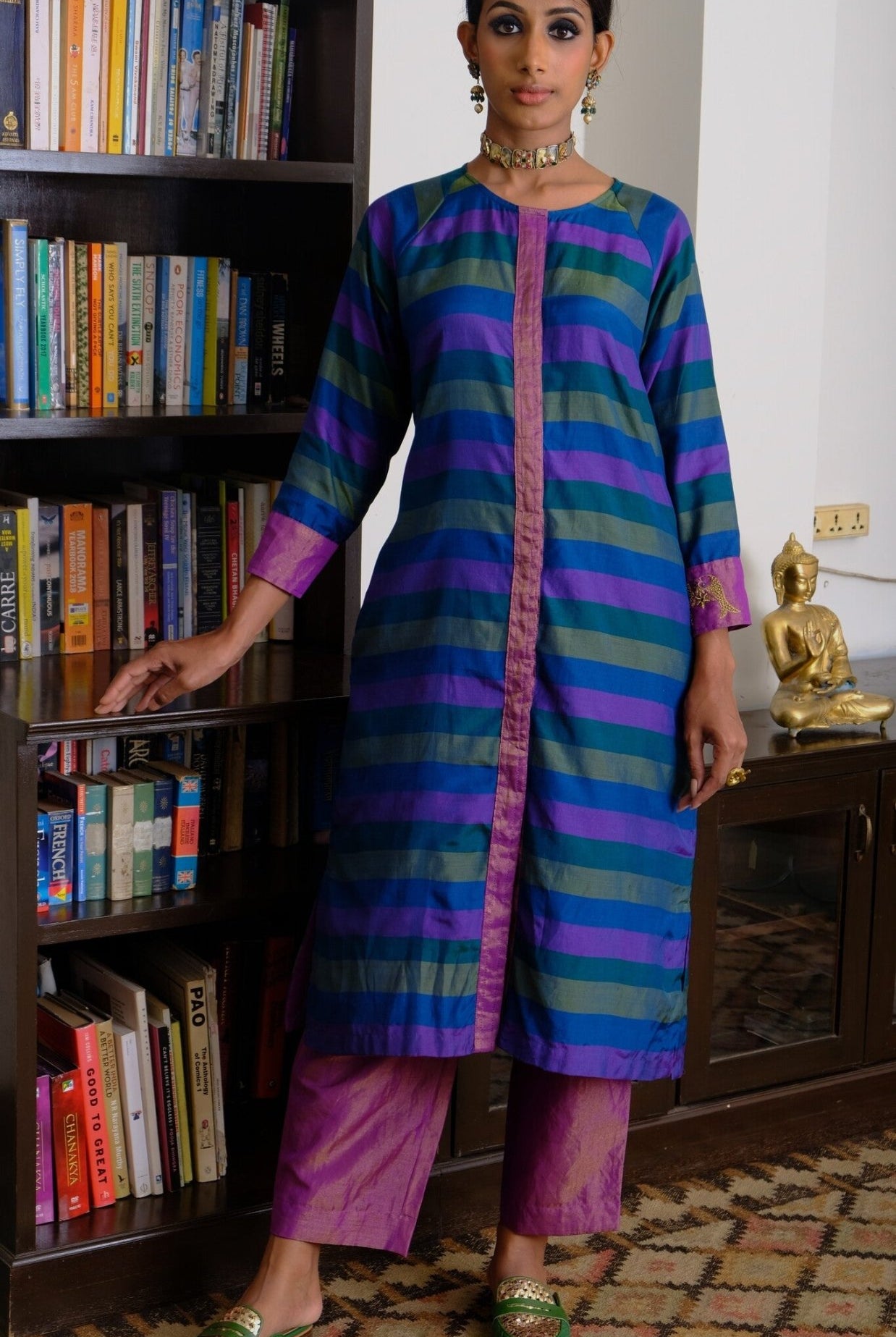 Matsya Taara Set - CiceroniKurta Set, Festive WearRaga & Co.