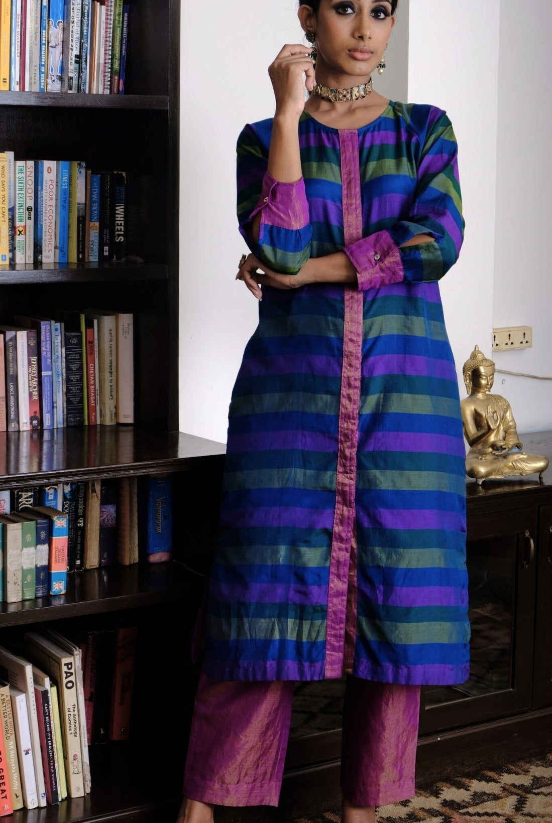 Matsya Taara Set - CiceroniKurta Set, Festive WearRaga & Co.