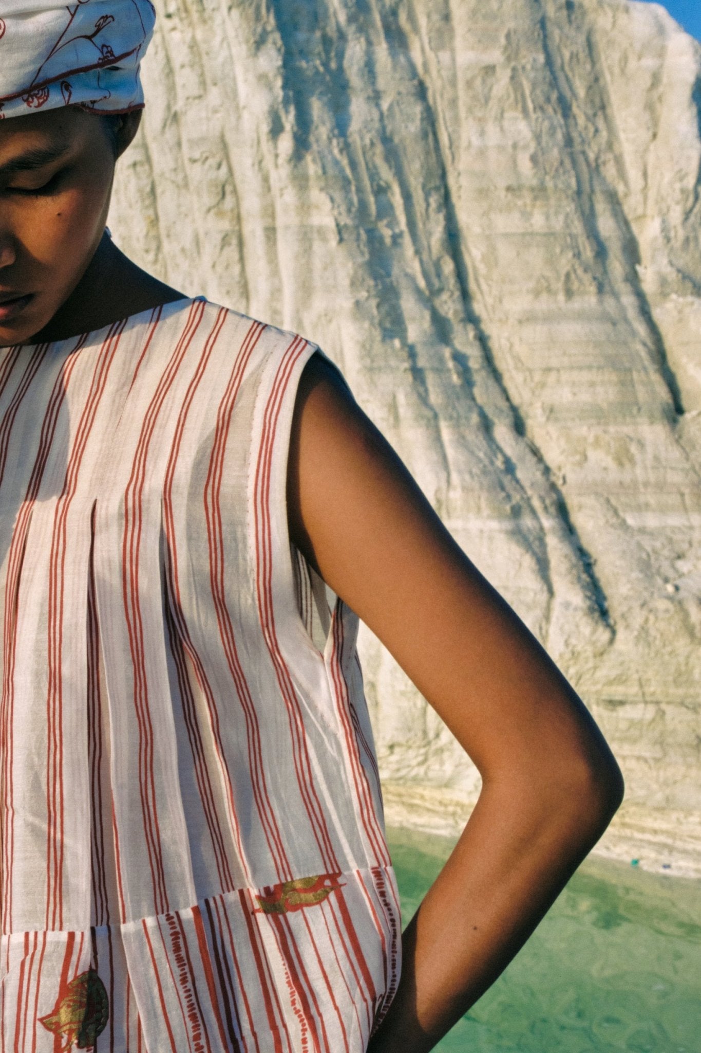 May Box Pleat Top - CiceroniTopsAhmev