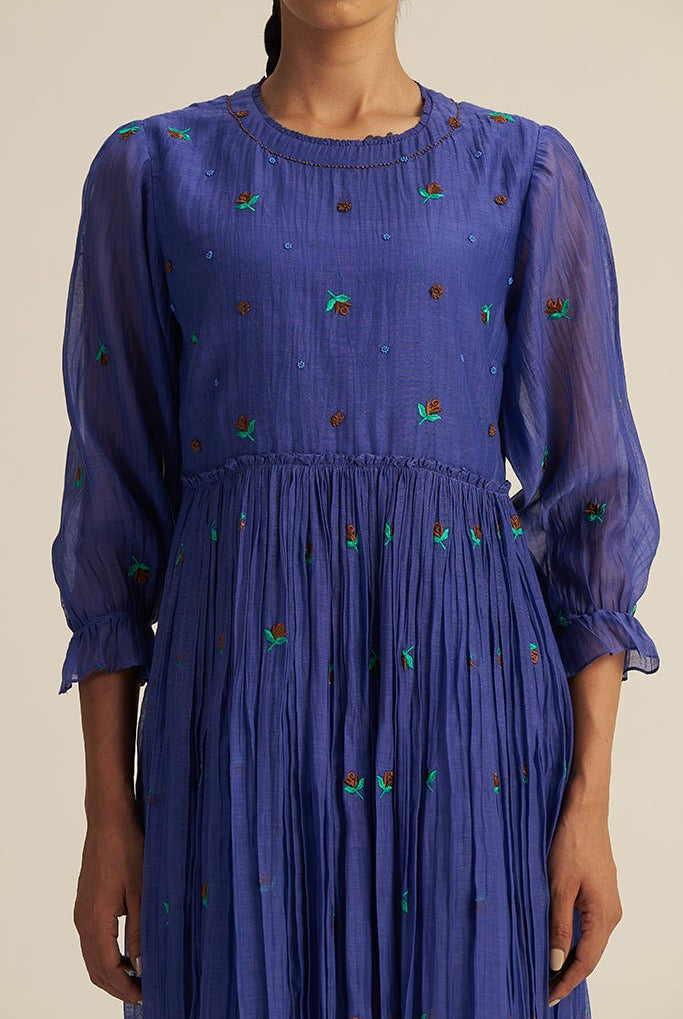 Maya Dress - Blue - CiceroniDressesGaach