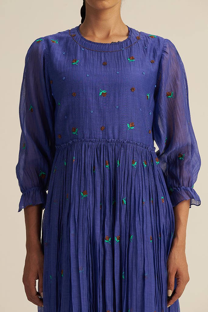 Maya Dress - Blue - CiceroniDressesGaach