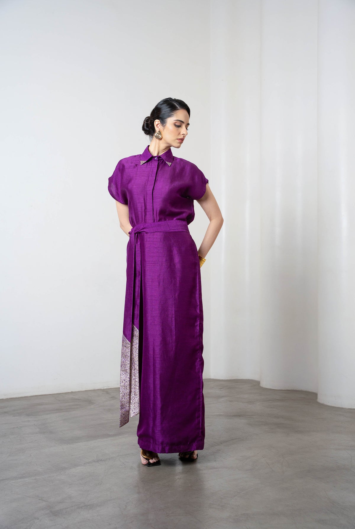 Maya Dress Purple - CiceroniDressesShriya Singhi