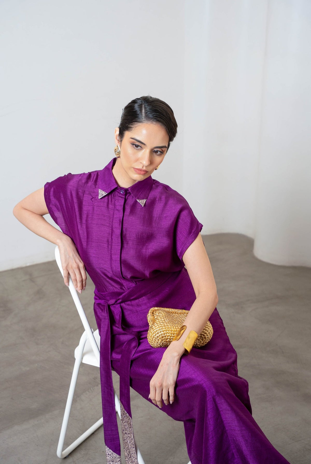 Maya Dress Purple - CiceroniDressesShriya Singhi
