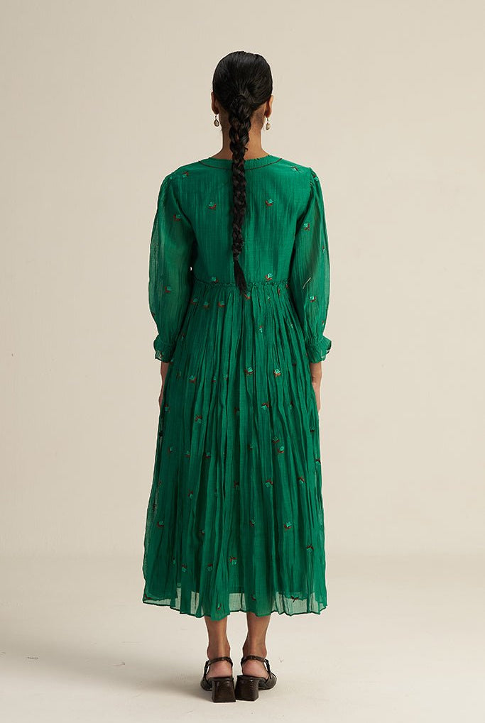 Maya Dress - Sage Green - CiceroniDressesGaach
