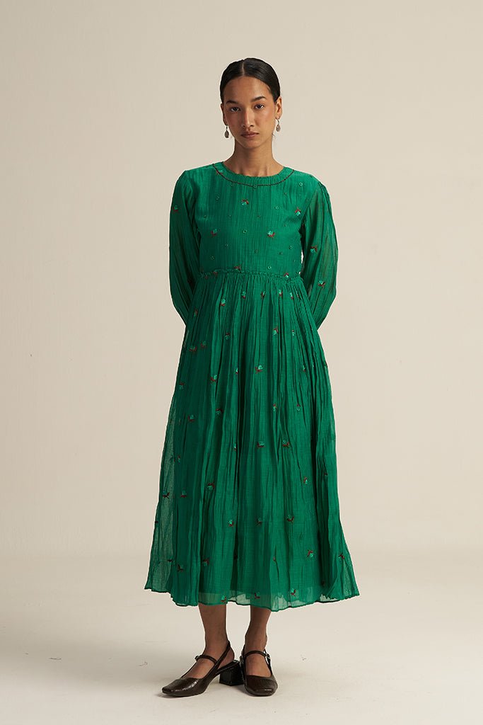 Maya Dress - Sage Green - CiceroniDressesGaach
