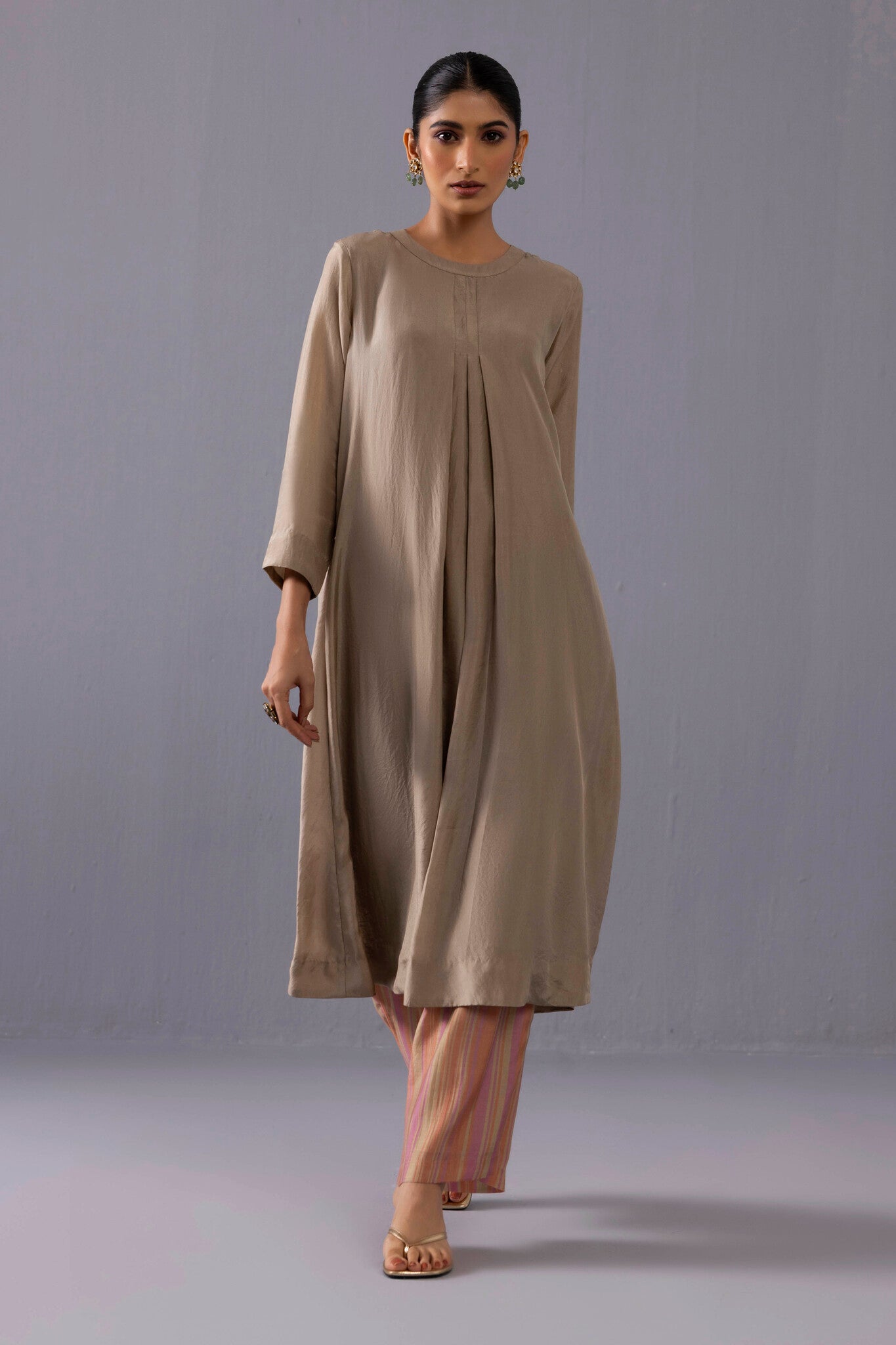 Maya Kurta Set - Grey - CiceroniKurta SetsLabel Shreya Sharma