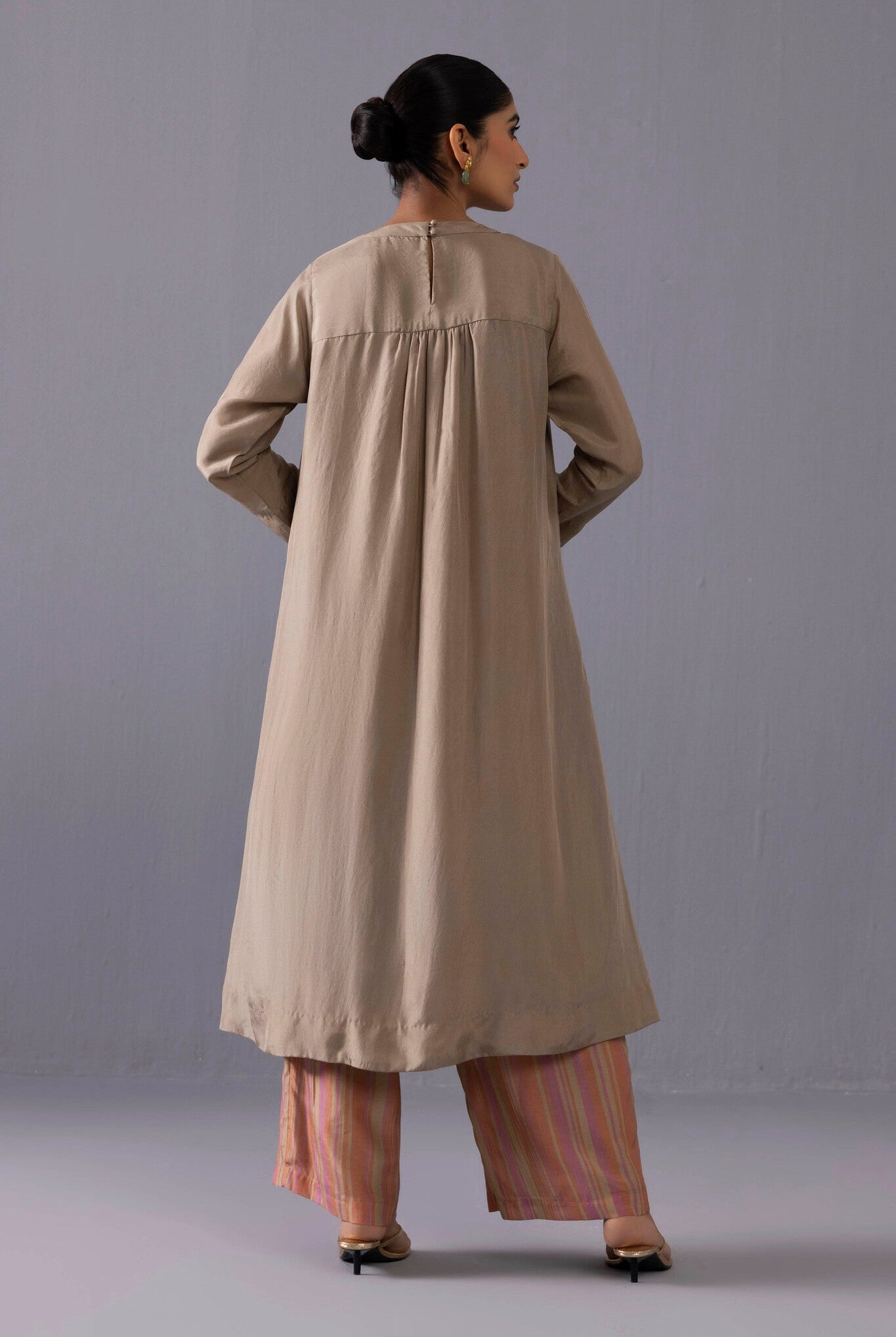 Maya Kurta Set - Grey - CiceroniKurta SetsLabel Shreya Sharma