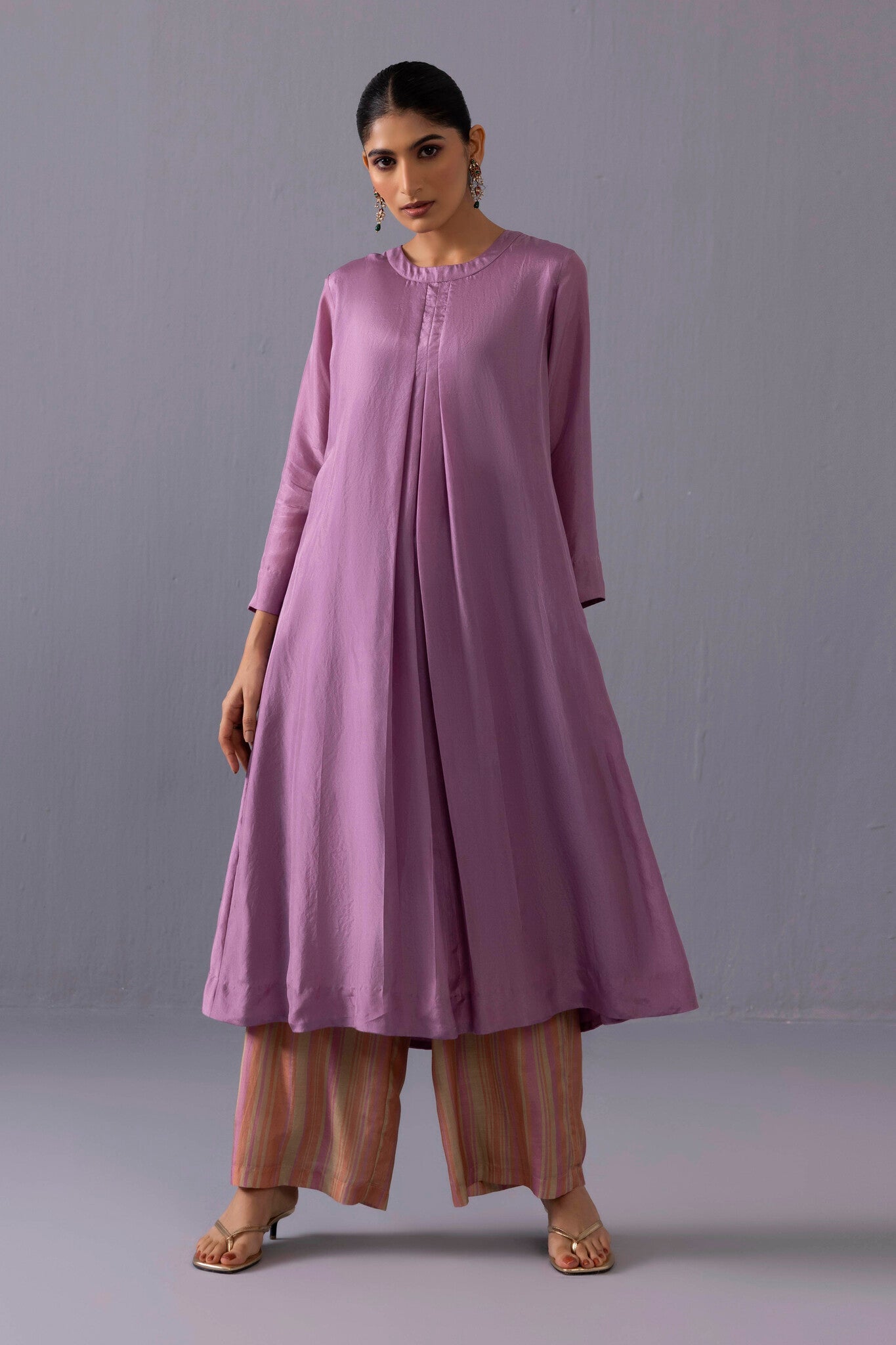 Maya Kurta Set - Purple - CiceroniKurta SetsLabel Shreya Sharma