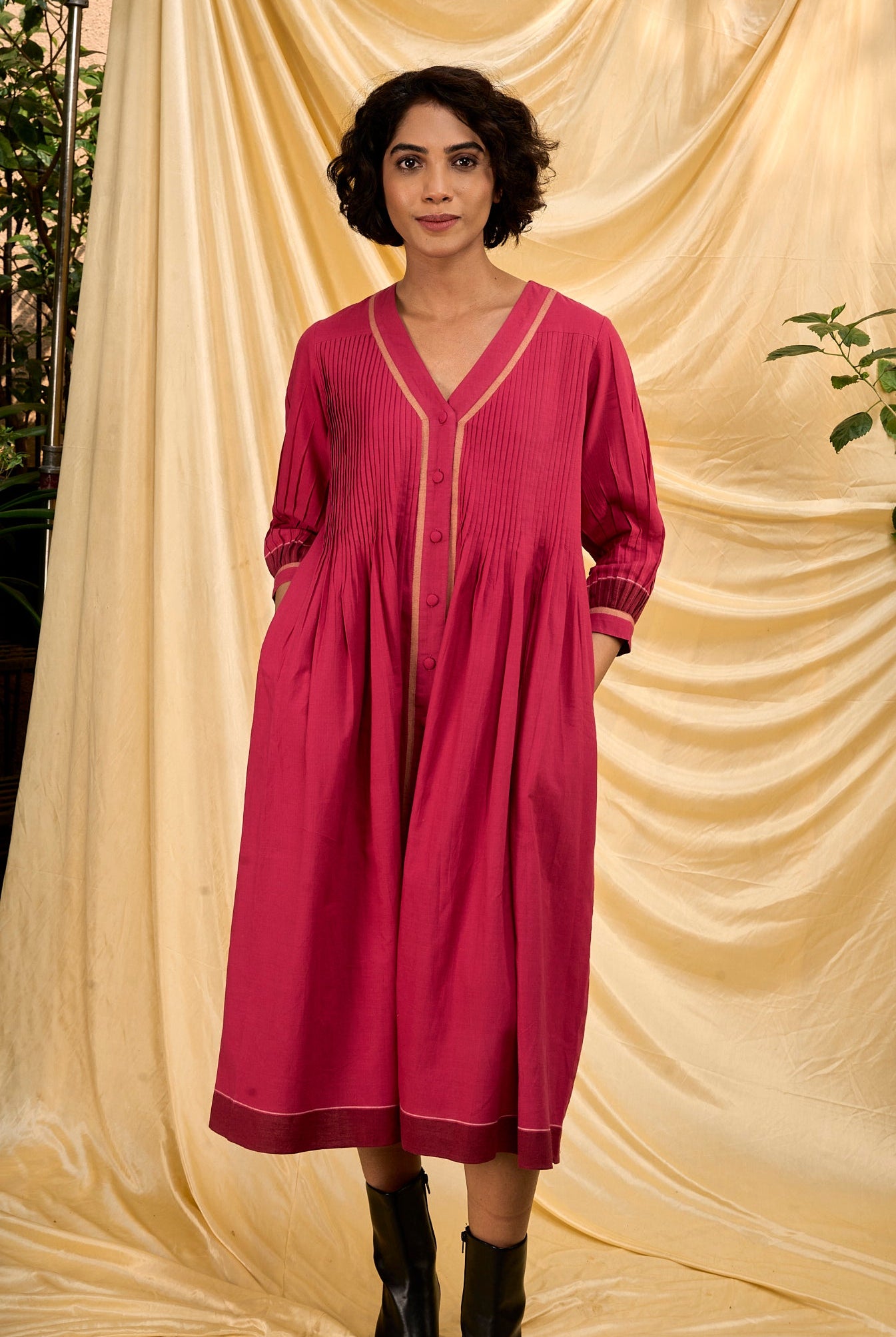 Meadow dress - Pink - CiceroniDressesAmbrosia