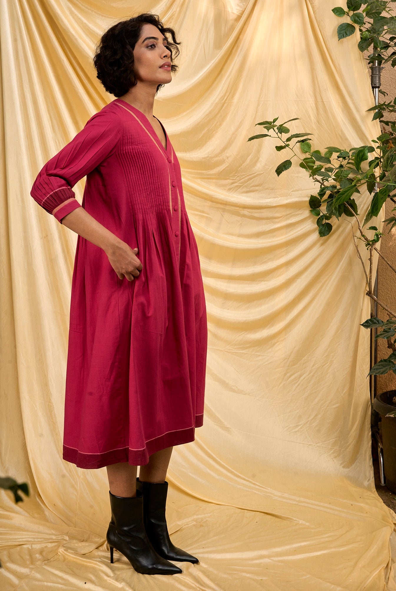 Meadow dress - Pink - CiceroniDressesAmbrosia