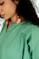 Meadows green Tunic with Pants - CiceroniKurta SetSilai Studio