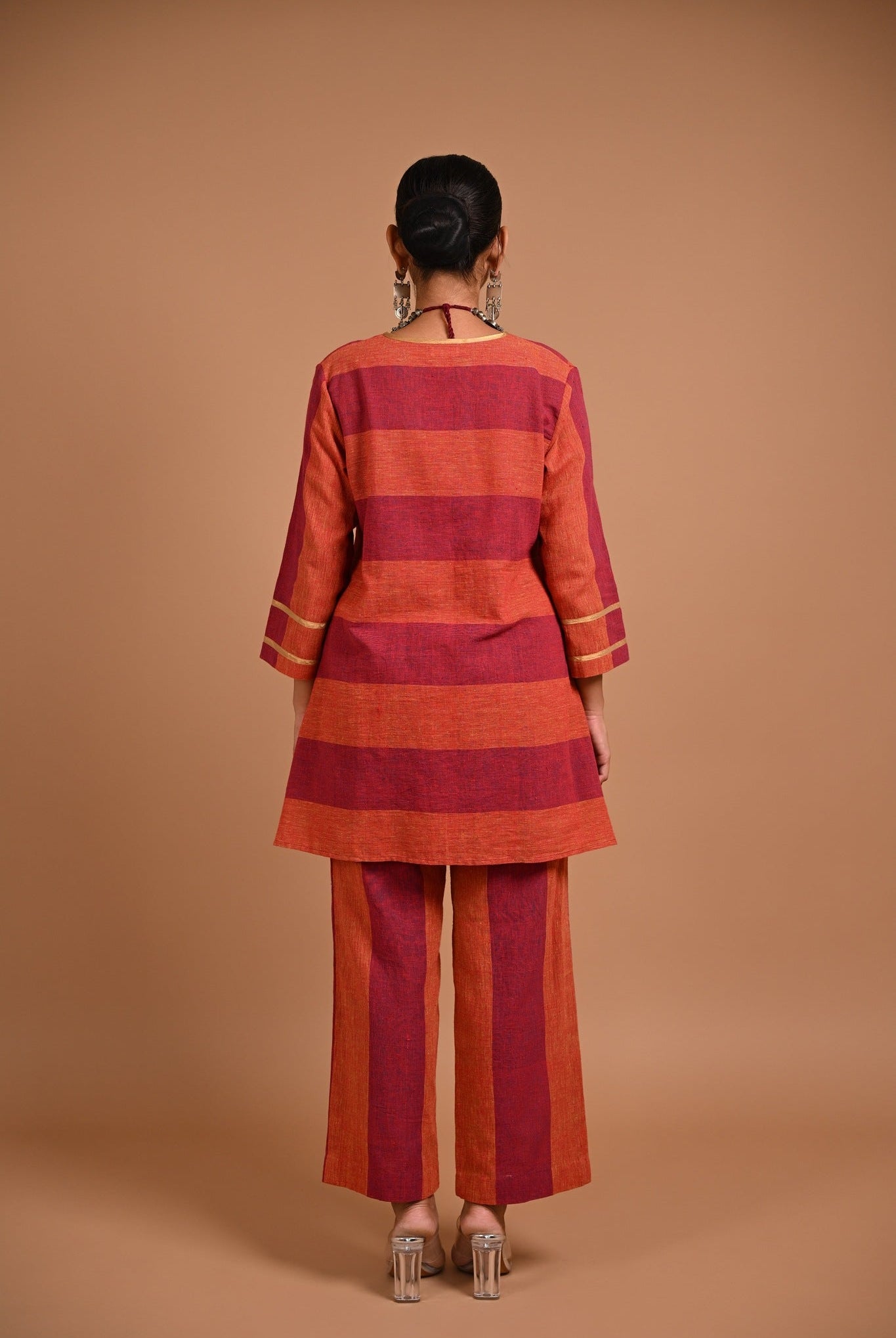 Mehak Tunic in Red - CiceroniTunicsRang by Rajvi