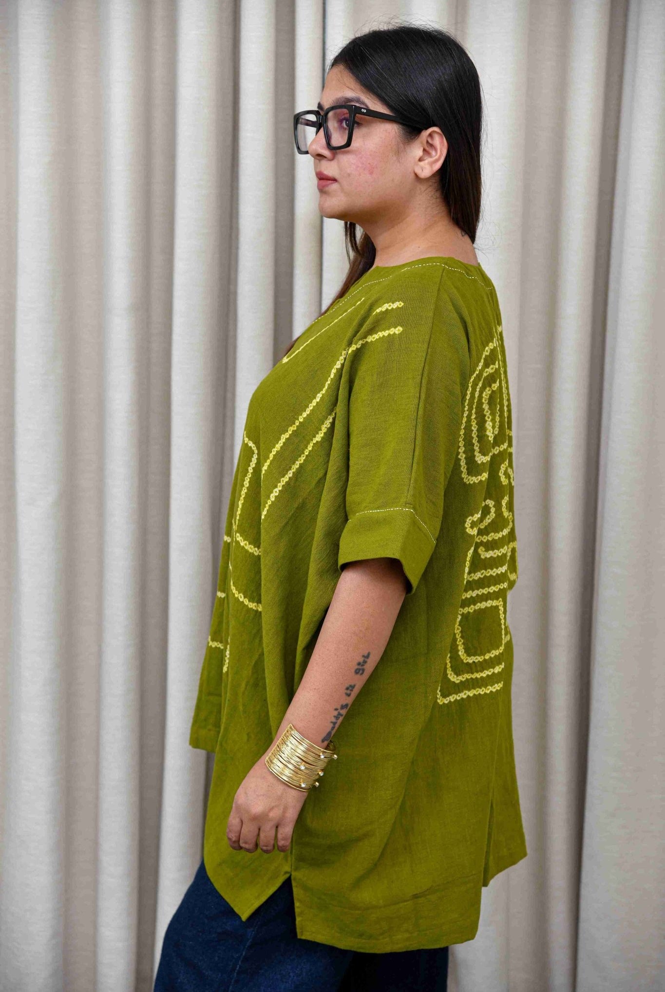 Mehandi QR Code Top - CiceroniTopsYD Aashiya