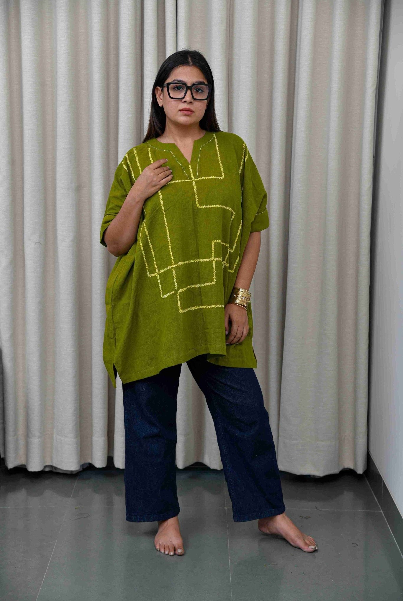 Mehandi QR Code Top - CiceroniTopsYD Aashiya