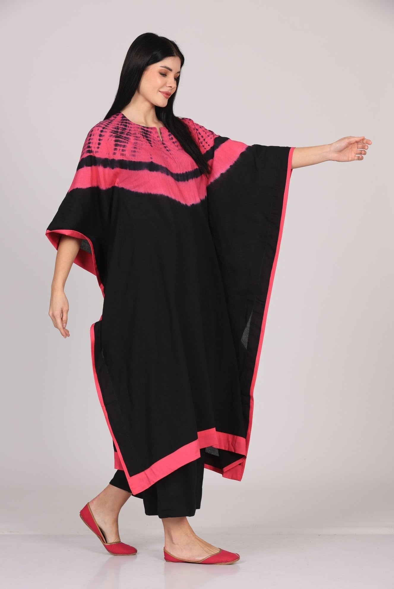 Mehar Kaftan Set - Black - RTS - CiceroniKurta Set, Everyday WearSheetal Joshi Verma