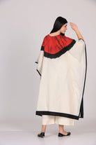 Mehar Kaftan Set - White - CiceroniKurta Set, Everyday WearSheetal Joshi Verma