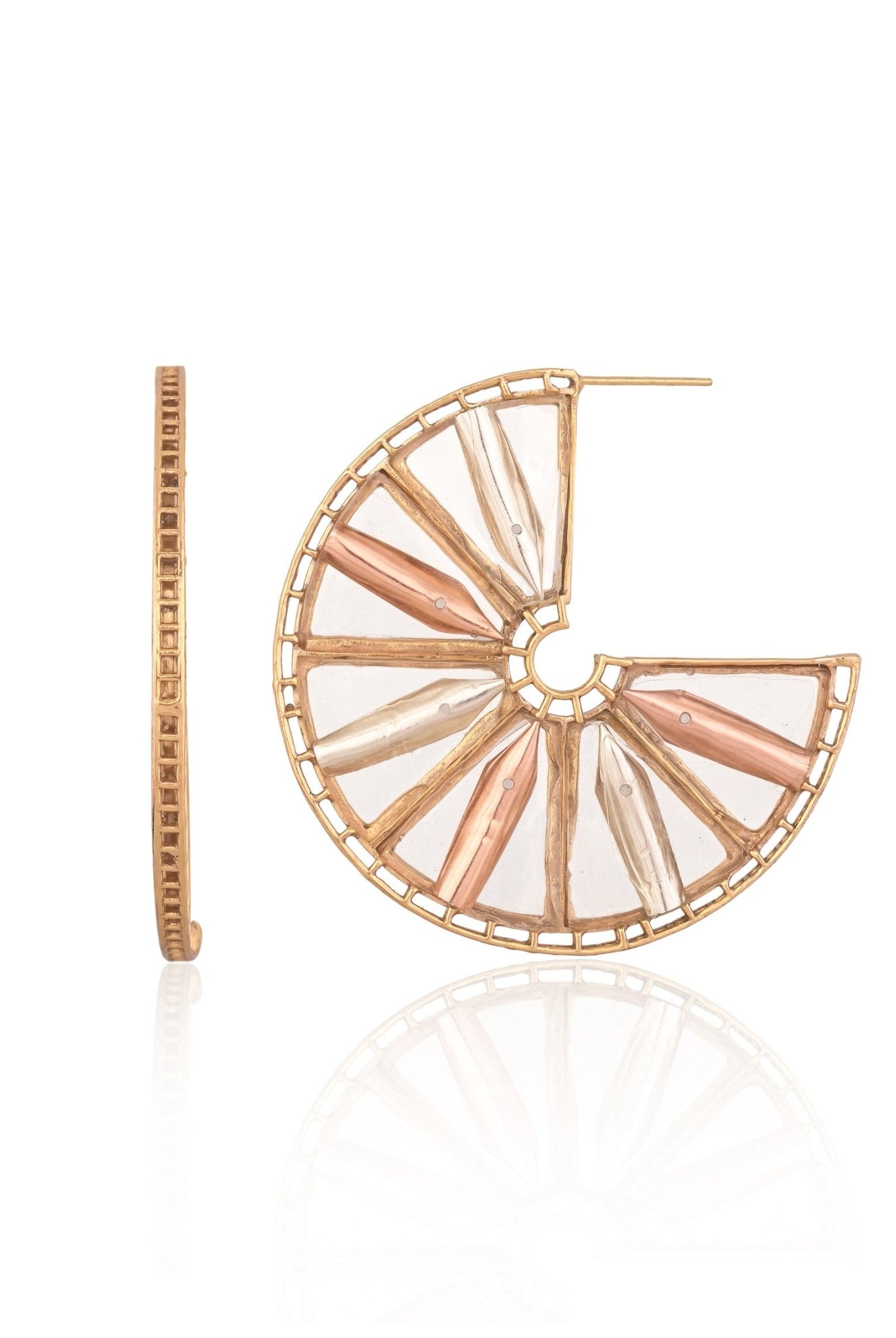 Memento Hoops (Pen Nibs) - CiceroniEarringsThe Fabulist