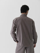 Men's Mono Pocket Jacket - Grayish Brown - CiceroniJacketsMareen