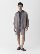Men's Mono Pocket Jacket - Grayish Brown - CiceroniJacketsMareen