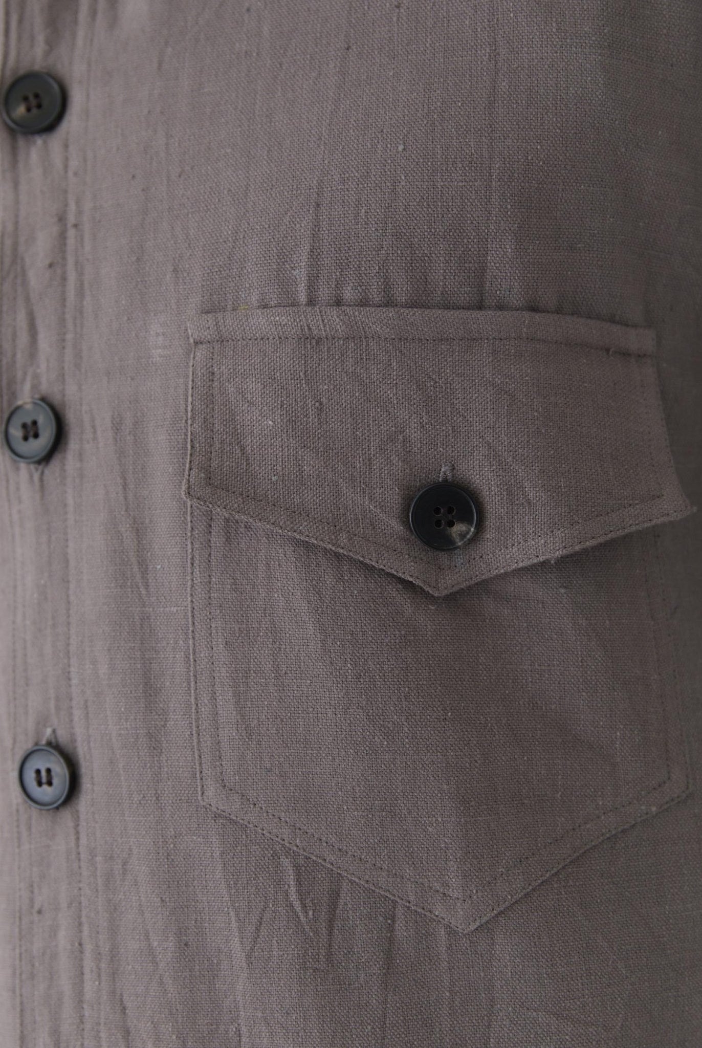Men's Mono Pocket Jacket - Grayish Brown - CiceroniJacketsMareen