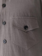 Men's Mono Pocket Jacket - Grayish Brown - CiceroniJacketsMareen