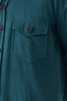 Men's Mono Pocket Jacket - Teal Green - CiceroniJacketsMareen