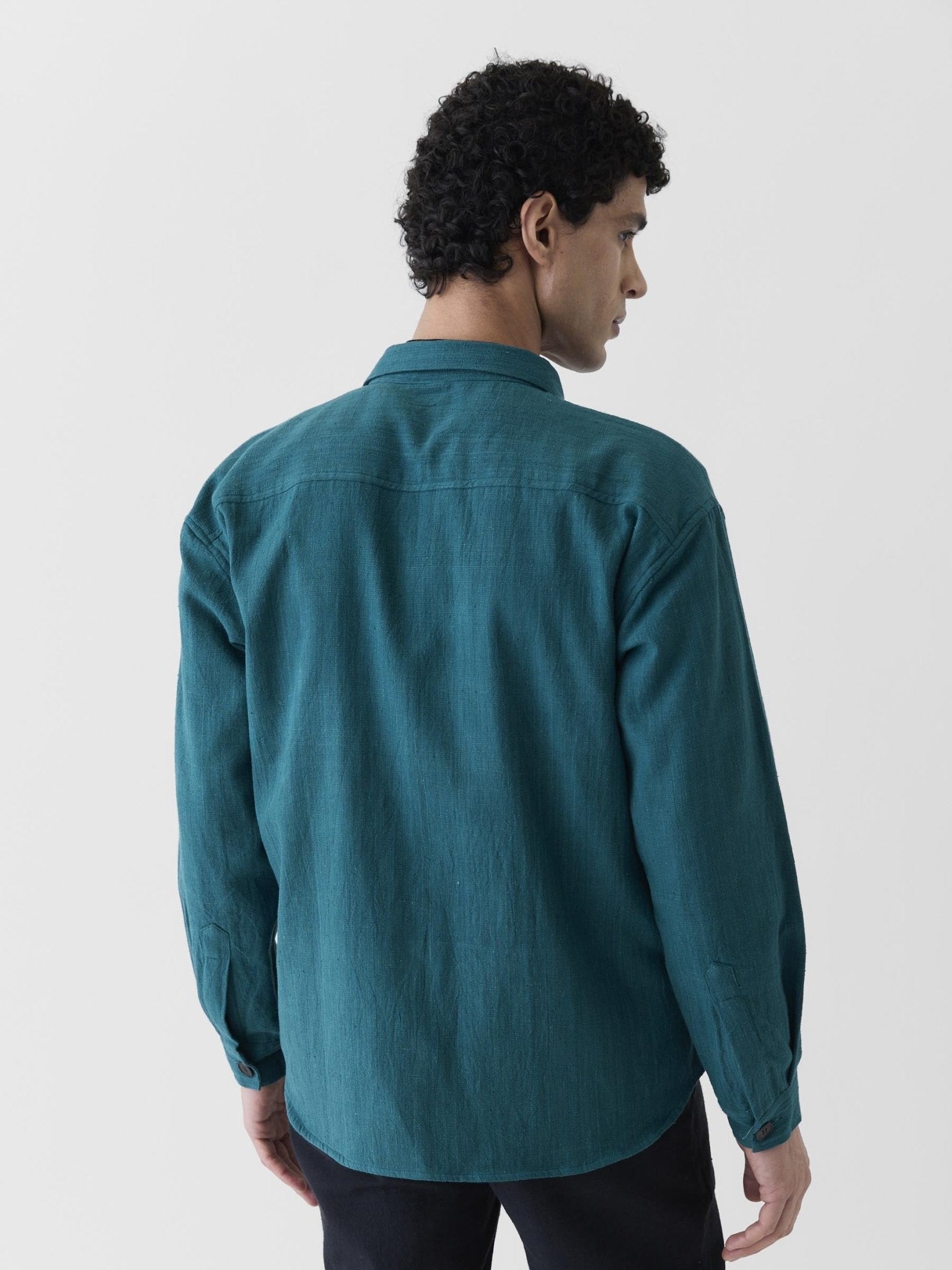 Men's Mono Pocket Jacket - Teal Green - CiceroniJacketsMareen