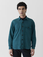Men's Mono Pocket Jacket - Teal Green - CiceroniJacketsMareen