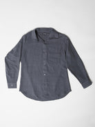 Men's Pocket Collar Shirt - Graphite Gray - CiceroniMen ShirtsMareen