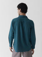 Men's Regular Collar Shirt - Teal Green - CiceroniMen ShirtsMareen