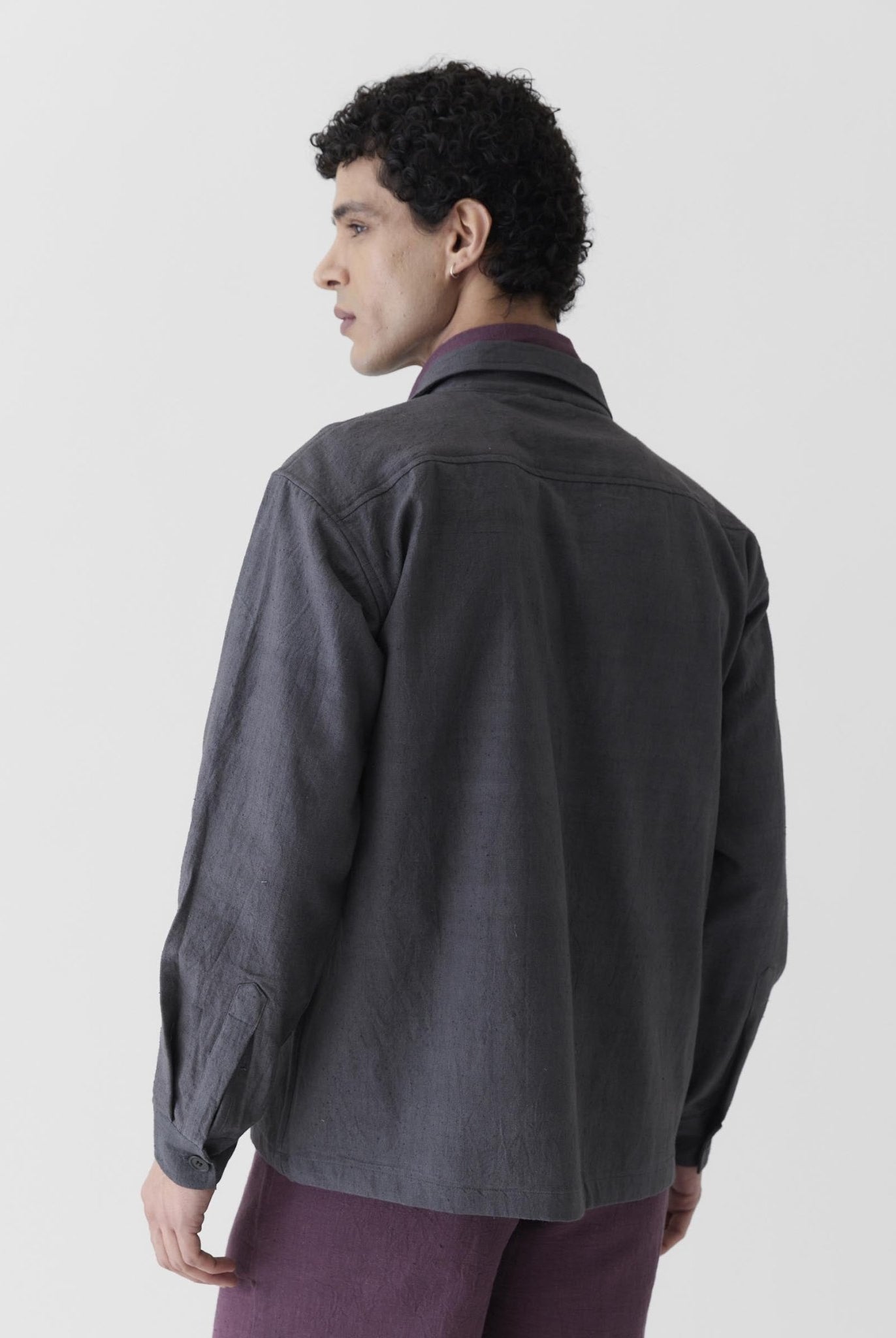 Men's Triple Pocket Jacket - Graphite Gray - CiceroniJacketsMareen