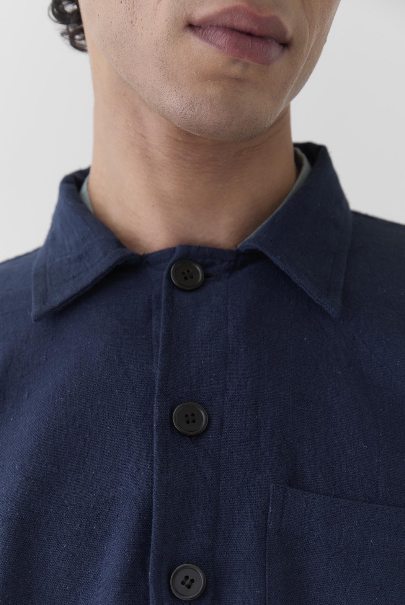 Men's Triple Pocket Jacket - Navy Blue - CiceroniJacketsMareen