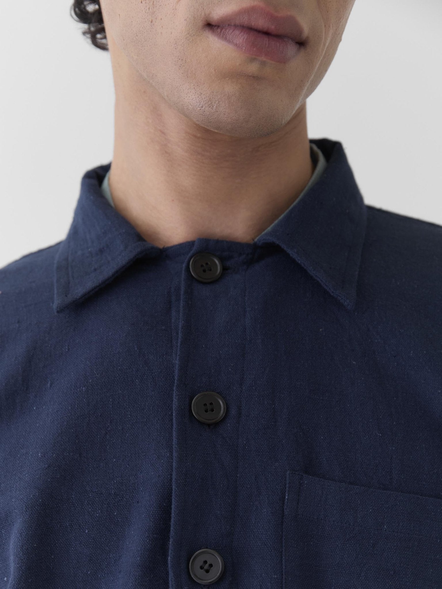 Men's Triple Pocket Jacket - Navy Blue - CiceroniJacketsMareen