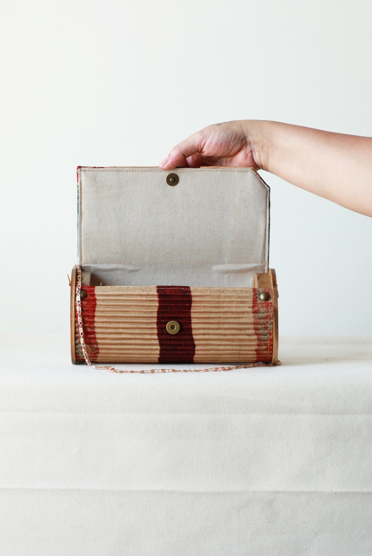 Meshi Upcycled Mini Clutch - CiceroniClutchLukka Chuppi