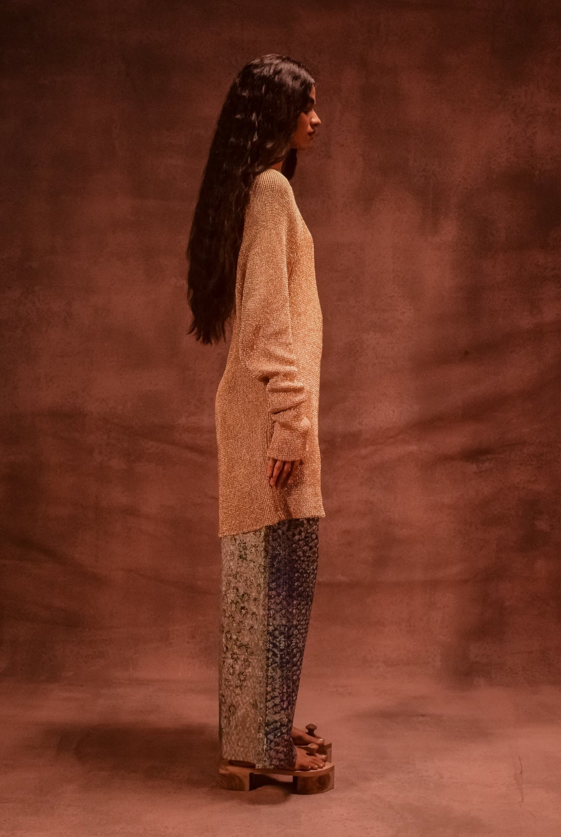 Metal Hooded Jumper - CiceroniDressesAnam Husain