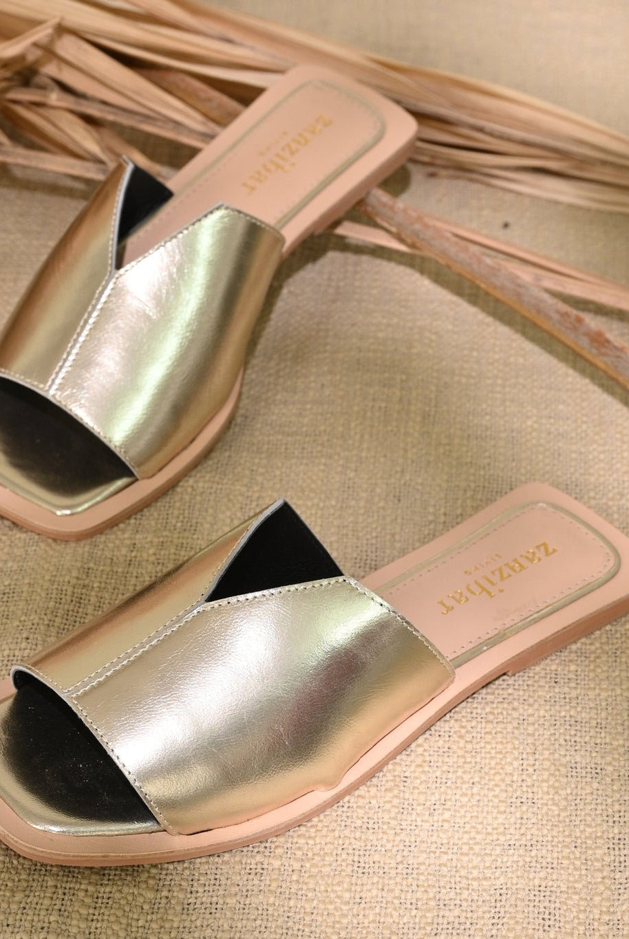 Metallic V Mule - CiceroniFlatsZanzibar Living