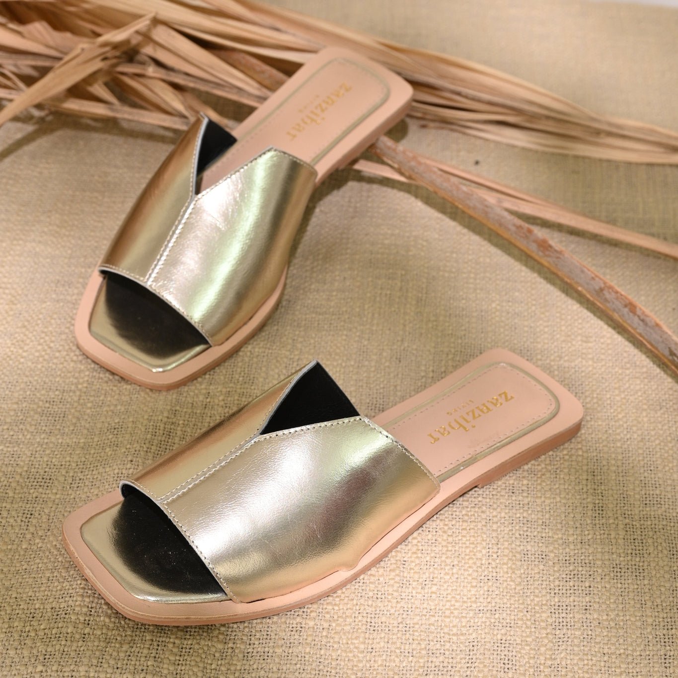 Metallic V Mule - CiceroniFlatsZanzibar Living