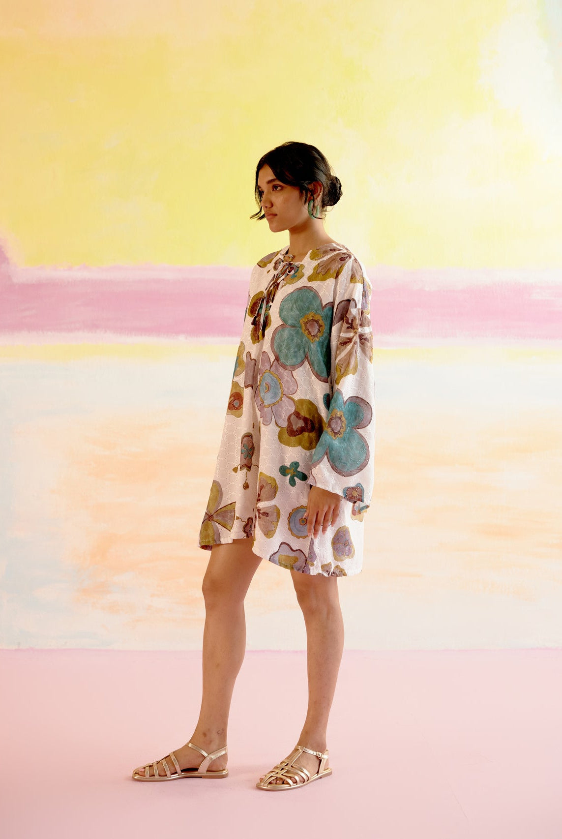 Mexicana Short Oversized Dress - CiceroniDressesHappi Space