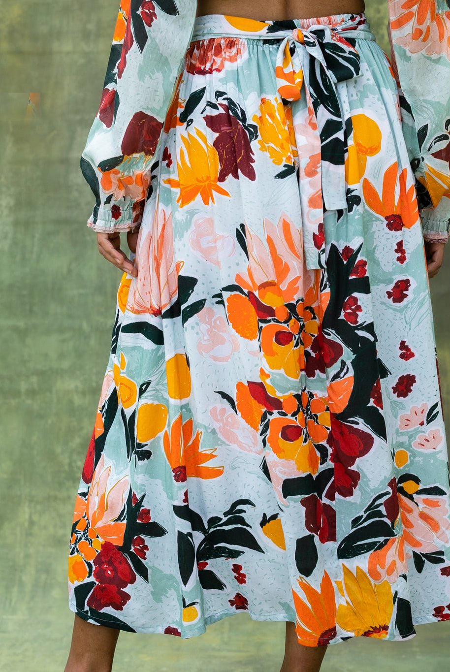 Mia Floral Skirt - CiceroniSkirtDoodlage