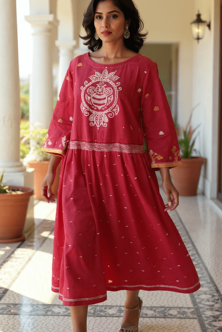 Mid Anchor Dress - CiceroniDressesBhomra