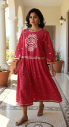 Mid Anchor Dress - CiceroniDressesBhomra