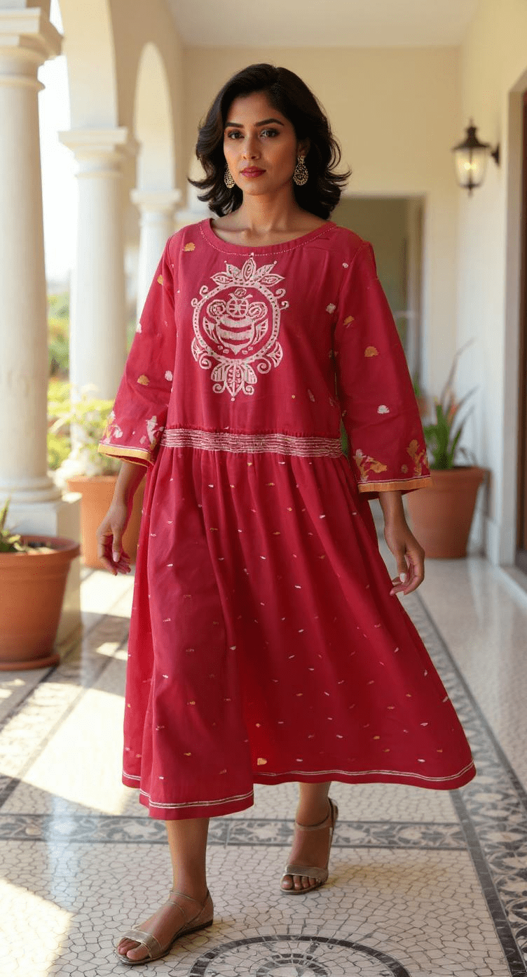 Mid Anchor Dress - CiceroniDressesBhomra