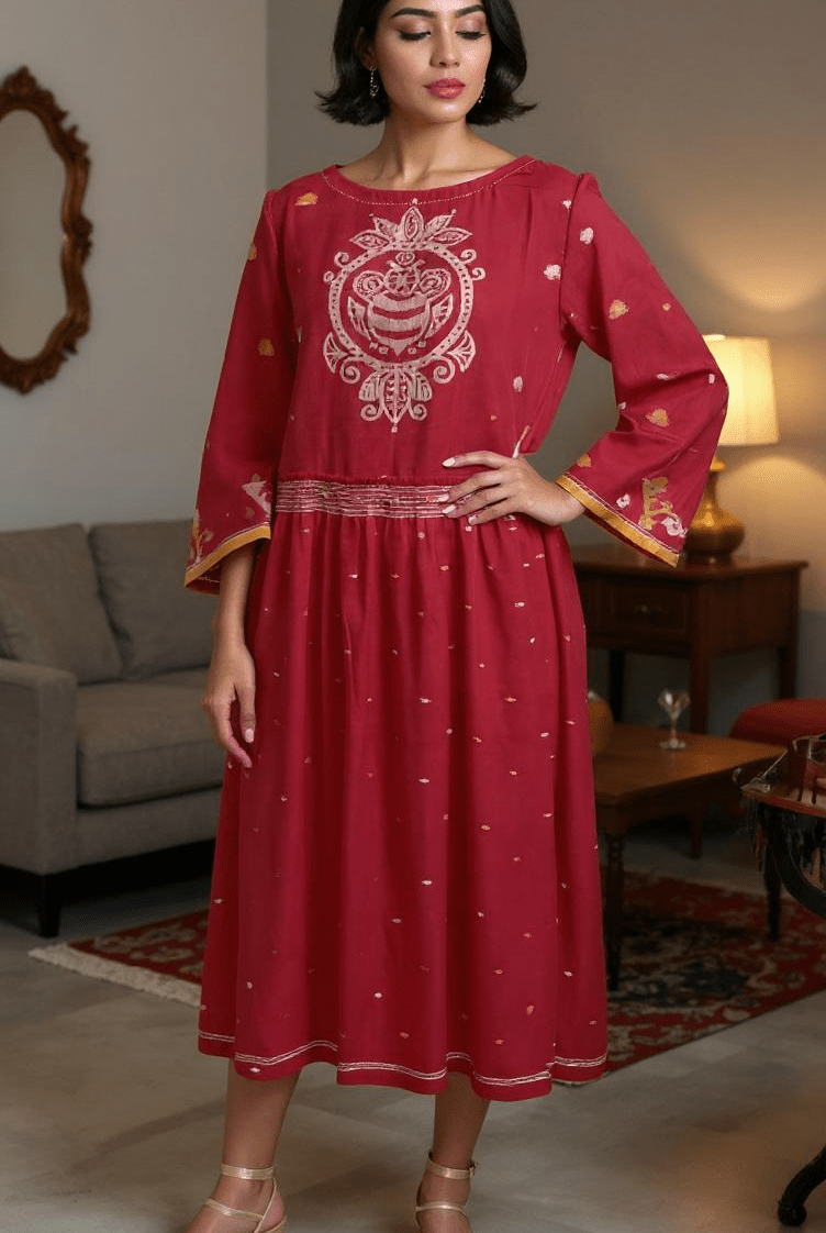 Mid Anchor Dress - CiceroniDressesBhomra