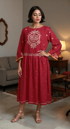 Mid Anchor Dress - CiceroniDressesBhomra