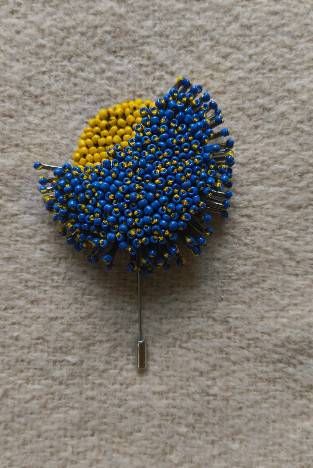 Midnight Bloom Brooch - Cobalt Blue - CiceroniBroochBandish